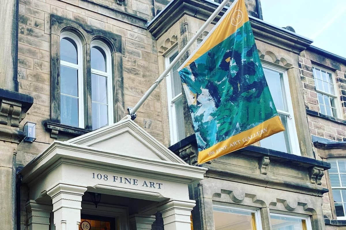 108 Fine Art Gallery Harrogate Windows Cleaned By Green Team